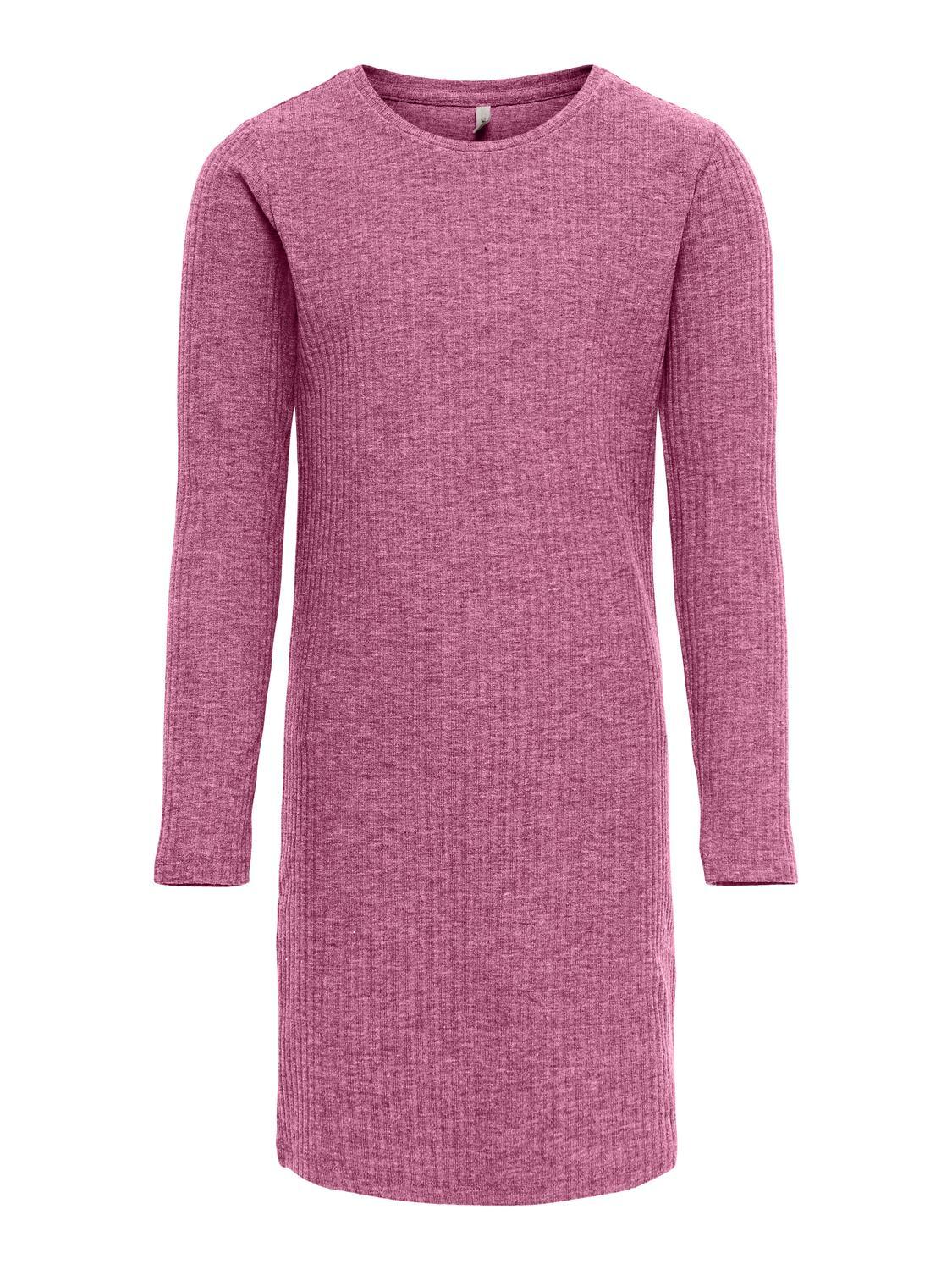 KIDS ONLY - KOGNELLA L/S DRESS JRS red violet von KIDS ONLY