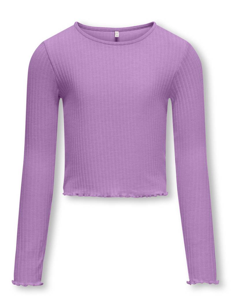 KIDS ONLY - KOGNELLA L/S O-NECK TOP JRS NOOS african violet von KIDS ONLY