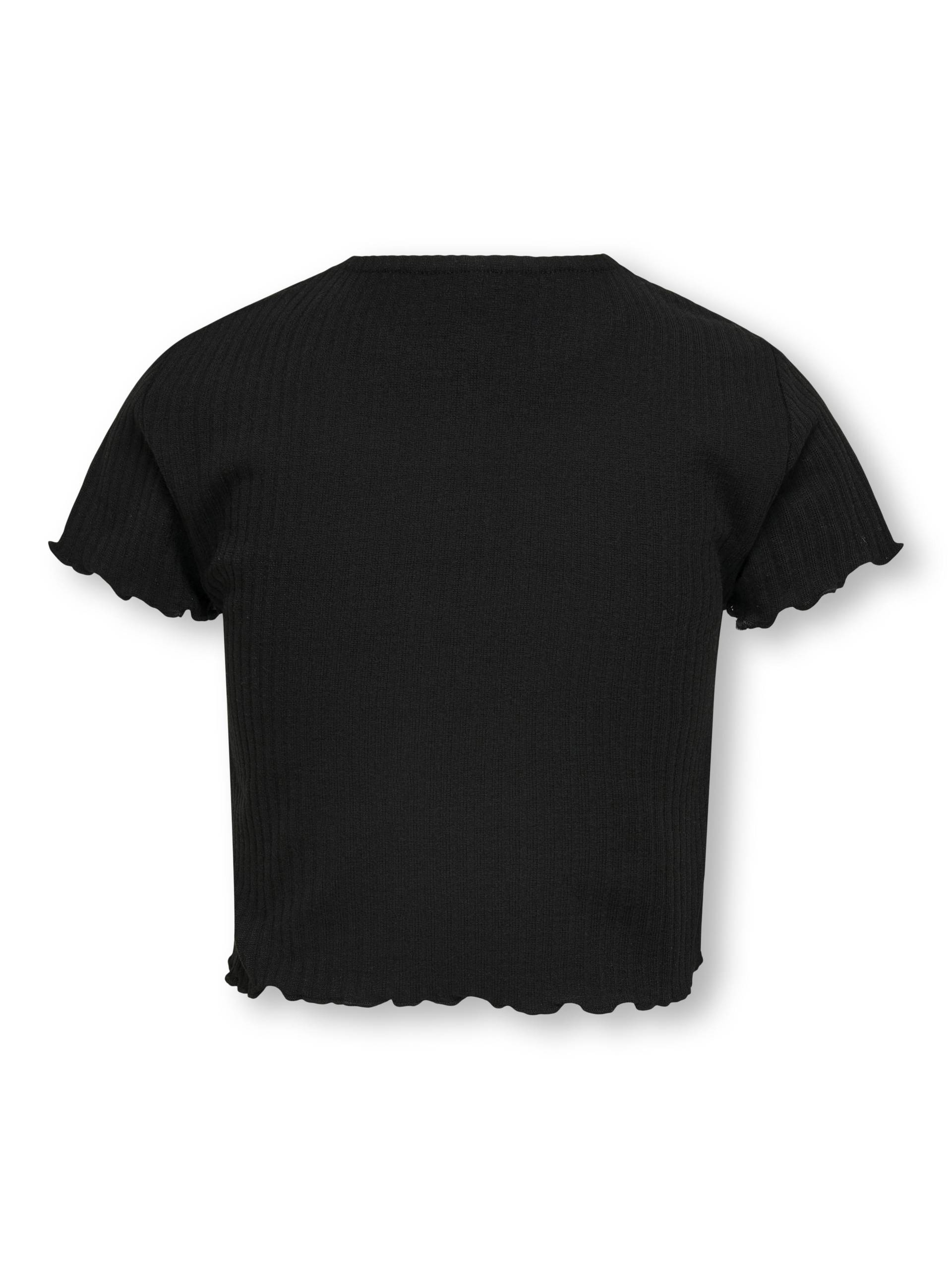 KIDS ONLY - KOGNELLA S/S O-NECK TOP NOOS JRS black von KIDS ONLY