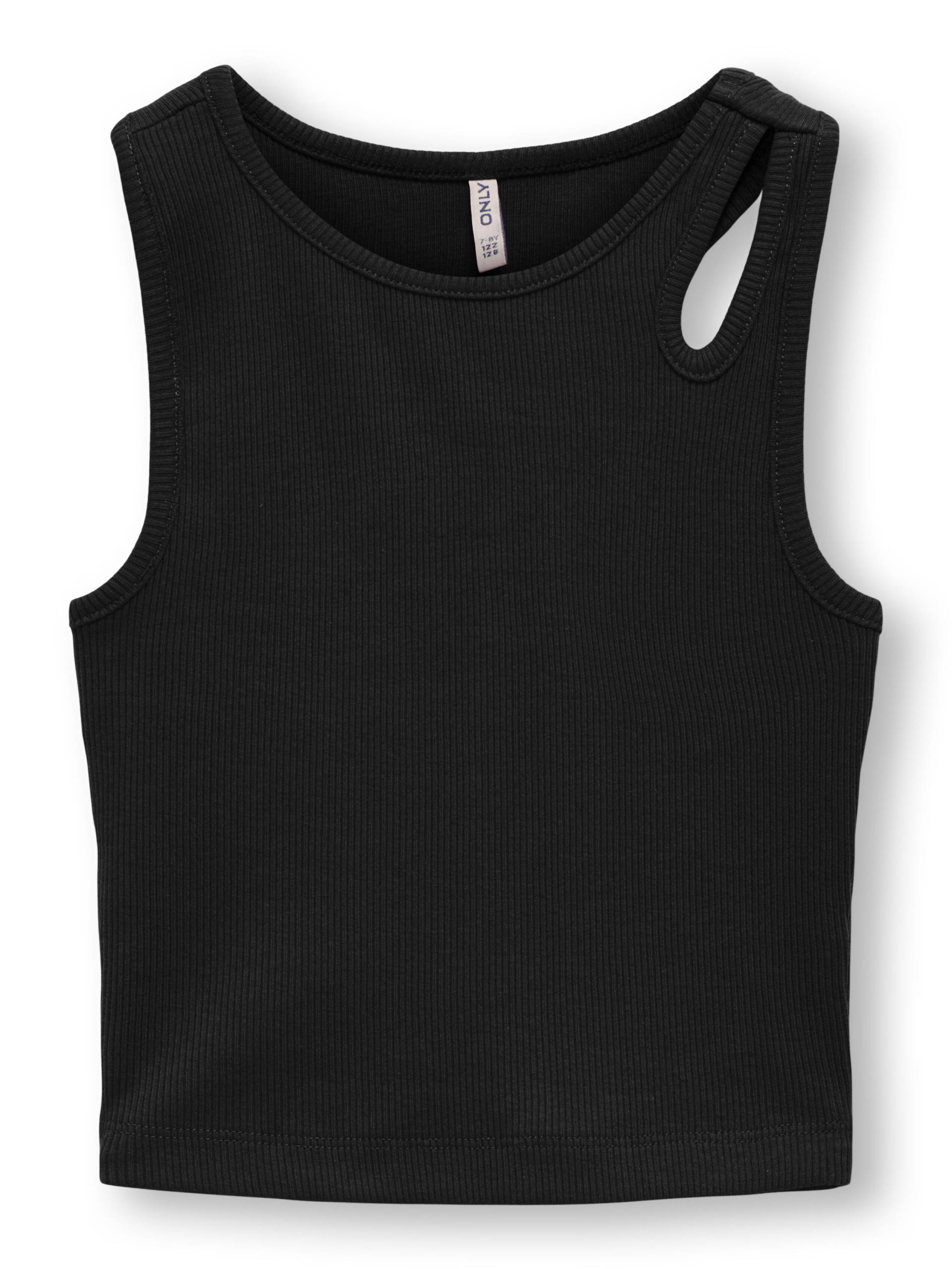 KIDS ONLY - KOGNESSA LIFE S/L CUT OUT TOP BOX JRS black von KIDS ONLY