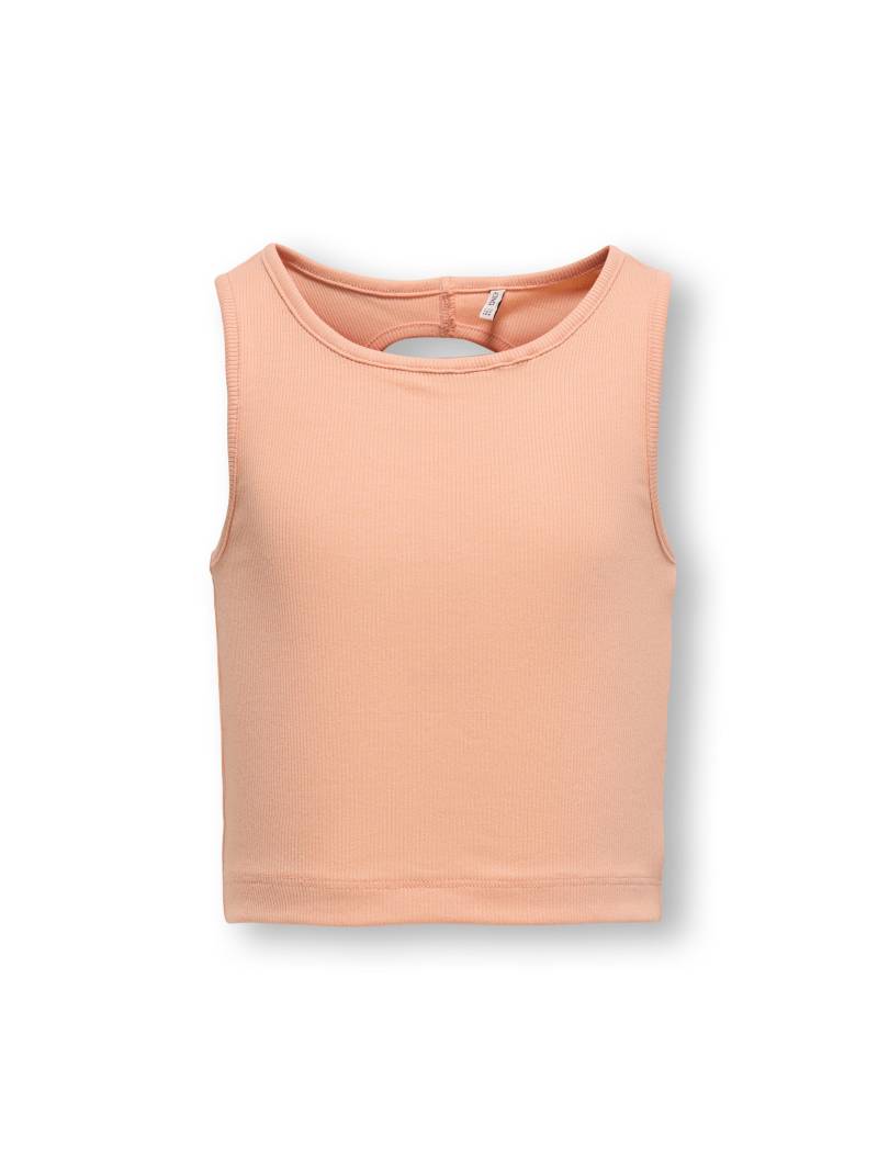 KIDS ONLY - KOGNESSA LIFE S/L CUT OUT TOP BOX JRS salmon von KIDS ONLY