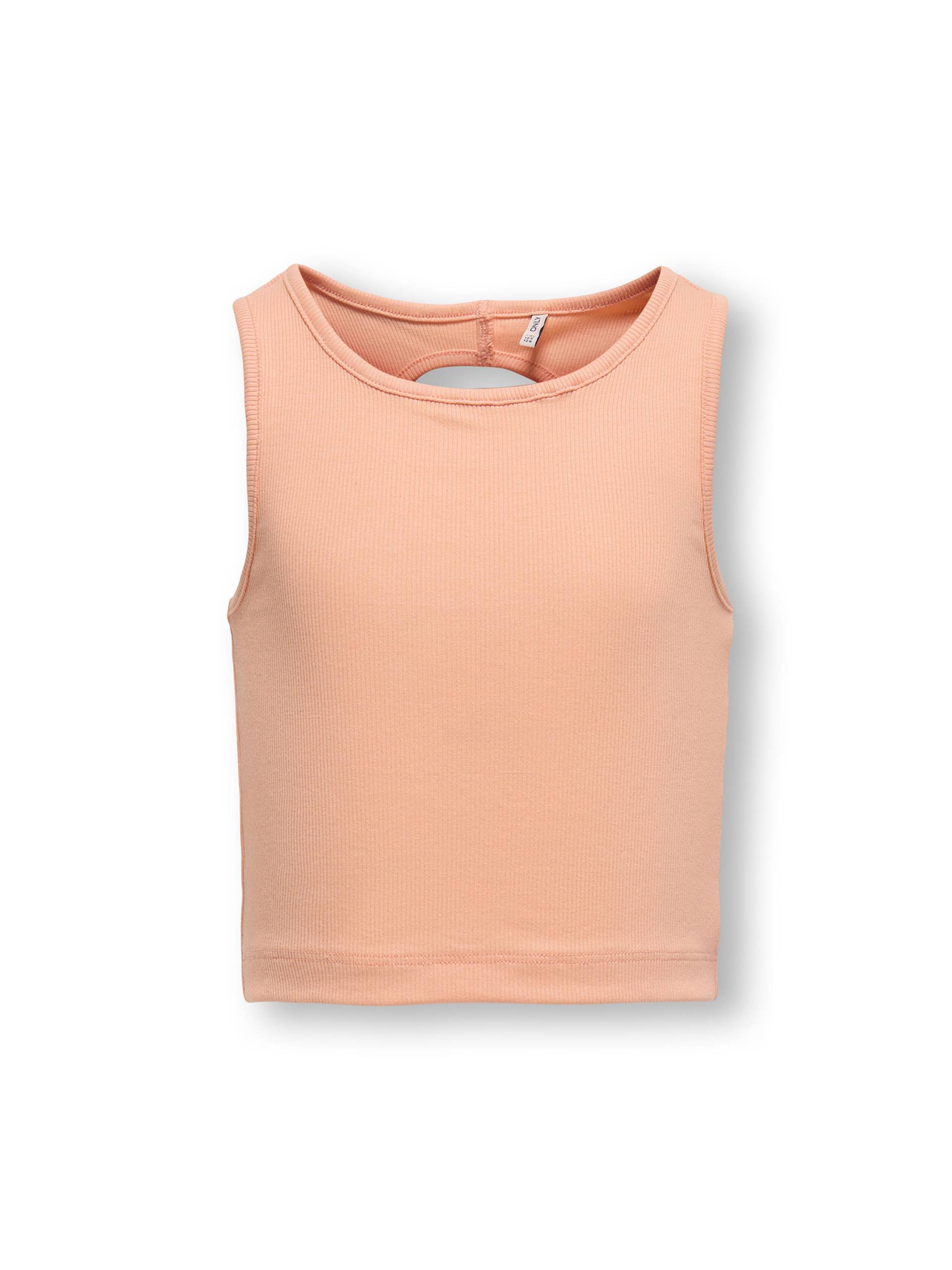 KIDS ONLY - KOGNESSA LIFE S/L CUT OUT TOP BOX JRS salmon von KIDS ONLY