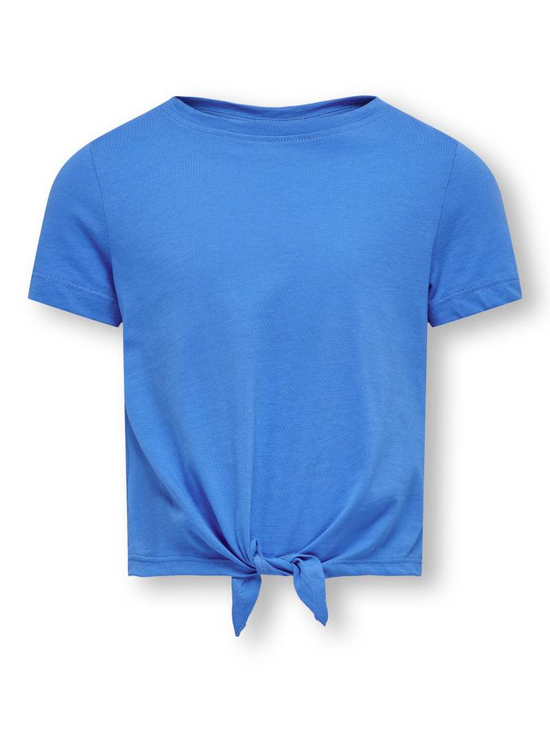 KIDS ONLY - KOGNEW MAY LIFE S/S KNOT TOP JRS french blue von KIDS ONLY