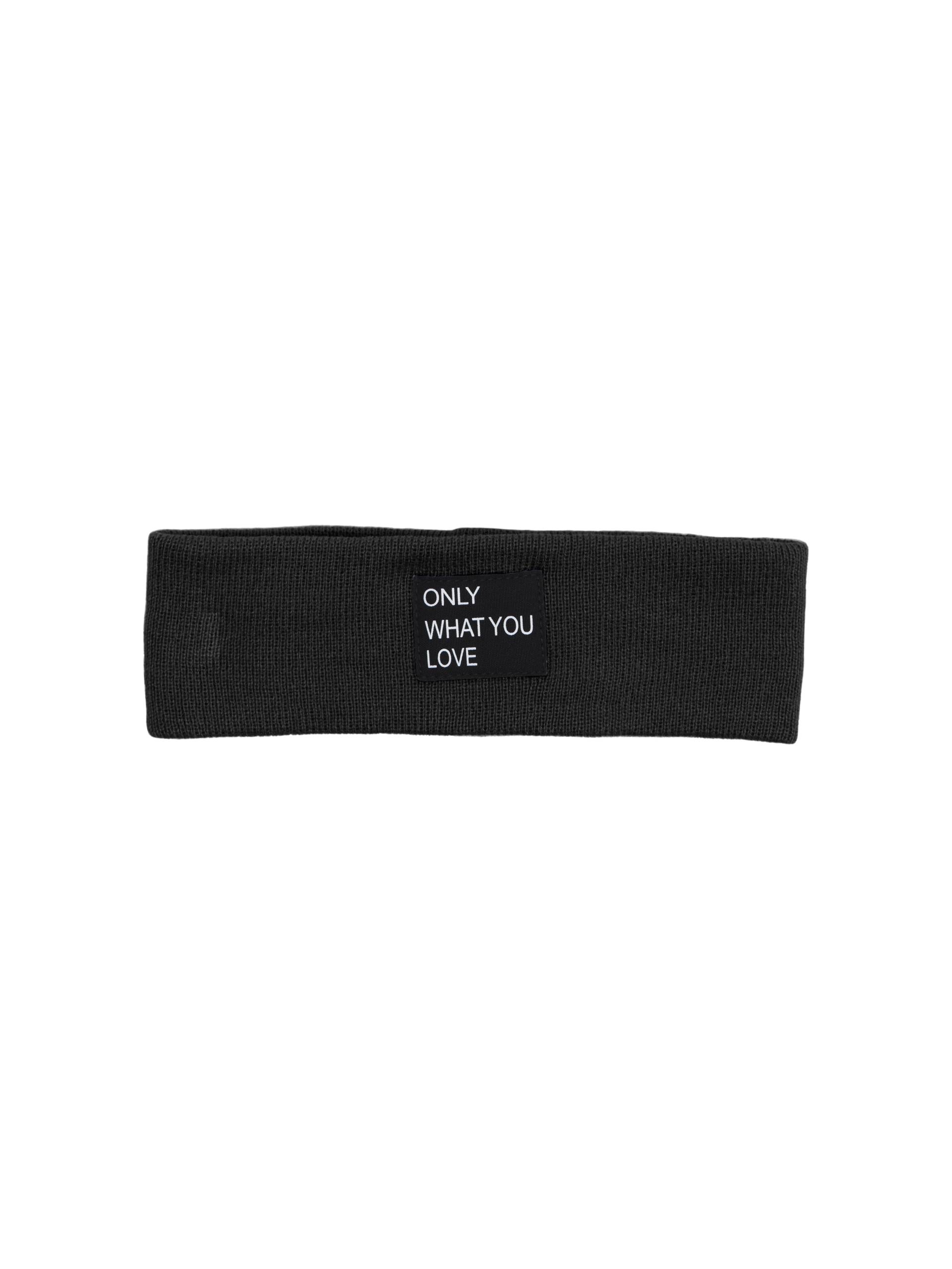 KIDS ONLY - KOGNEWMADISON HEADBAND W LOGO ACC black - Gr. - ONE SIZE von KIDS ONLY