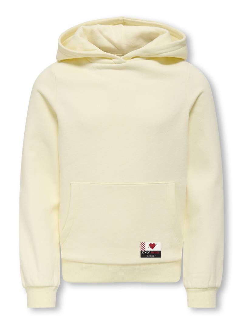KIDS ONLY - KOGNOOMI-VINTA LABEL LS HOOD CS SWT NOOS antique white von KIDS ONLY
