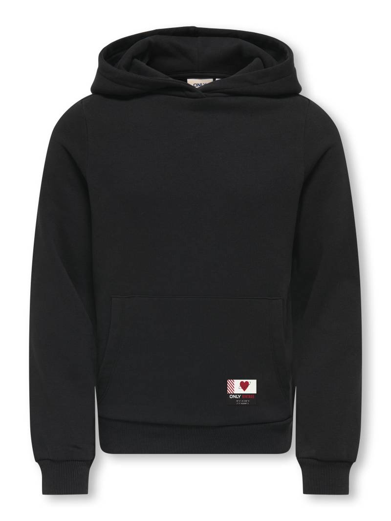 KIDS ONLY - KOGNOOMI-VINTA LABEL LS HOOD CS SWT NOOS black von KIDS ONLY