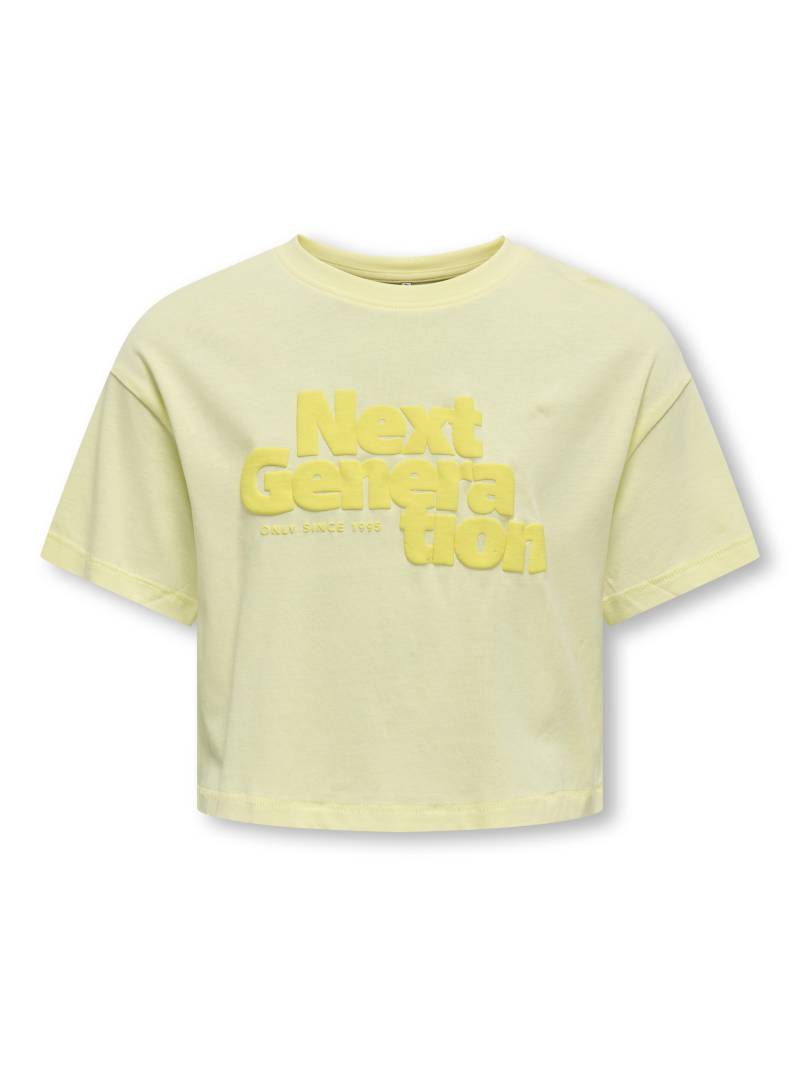 KIDS ONLY - KOGOLIVIA LIFE LOOSE S/S GENERA. TOP JRS wax yellow von KIDS ONLY