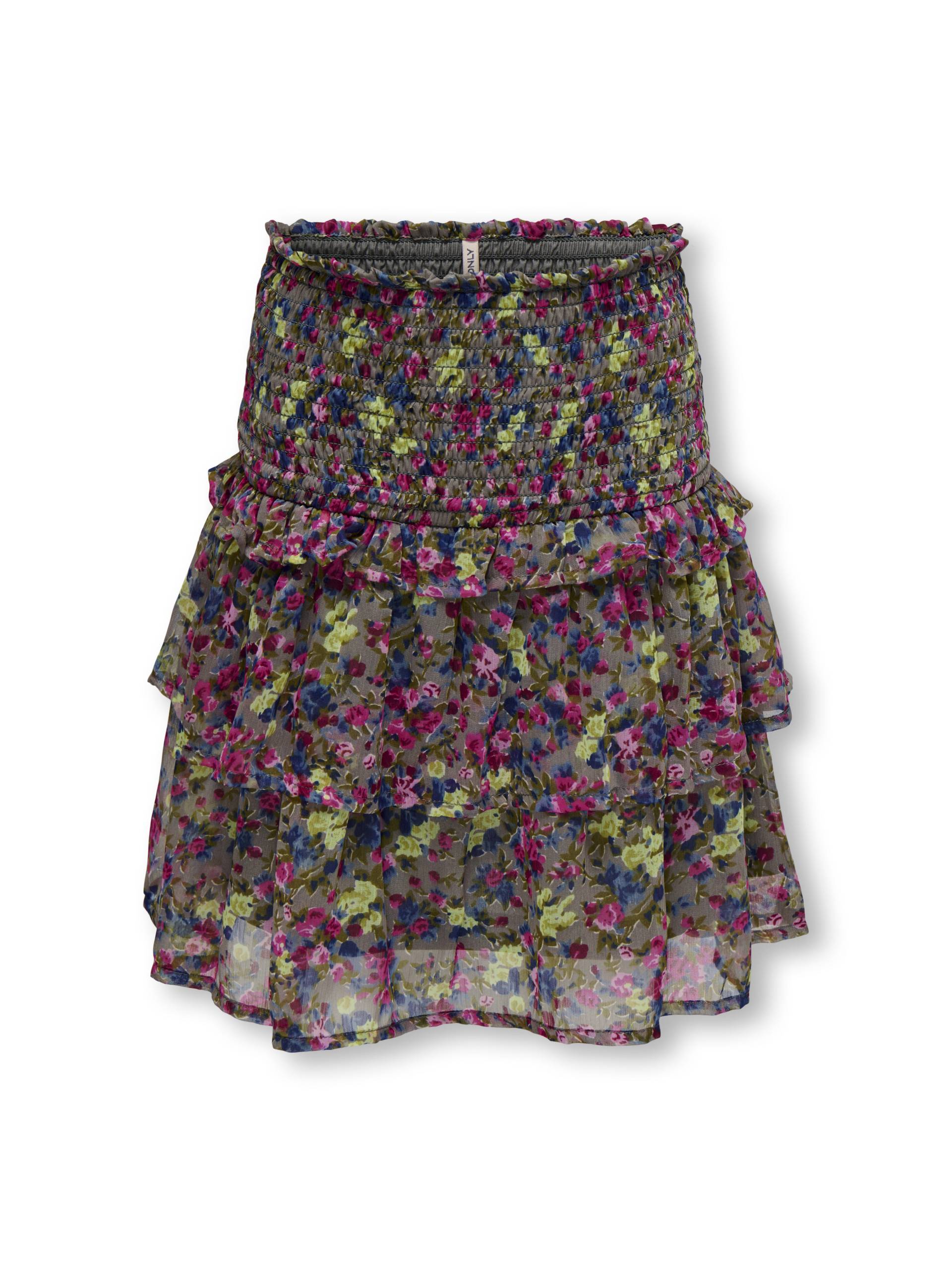 KIDS ONLY - KOGRACHEL SMOCK AOP SKIRT PTM december sky - Gr. - 146 von KIDS ONLY