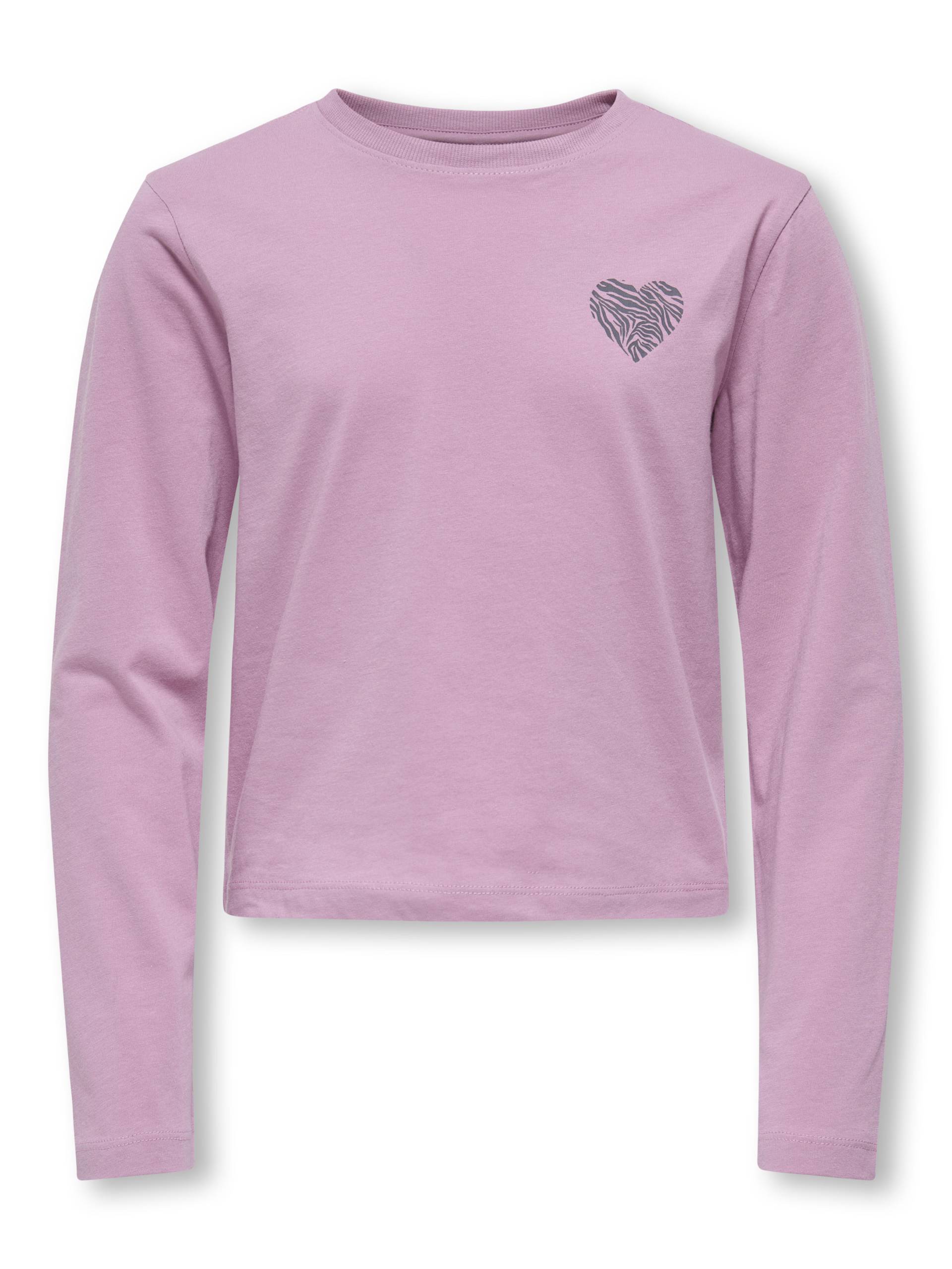 KIDS ONLY - KOGREX L/S PRINT TOP JRS mauve orchid von KIDS ONLY