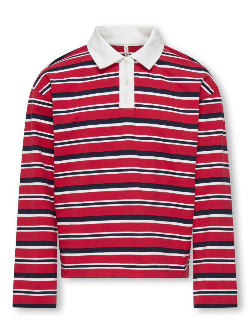 KIDS ONLY - KOGRUBY LIFE L/S BOXY POLO SHIRT JRS von KIDS ONLY