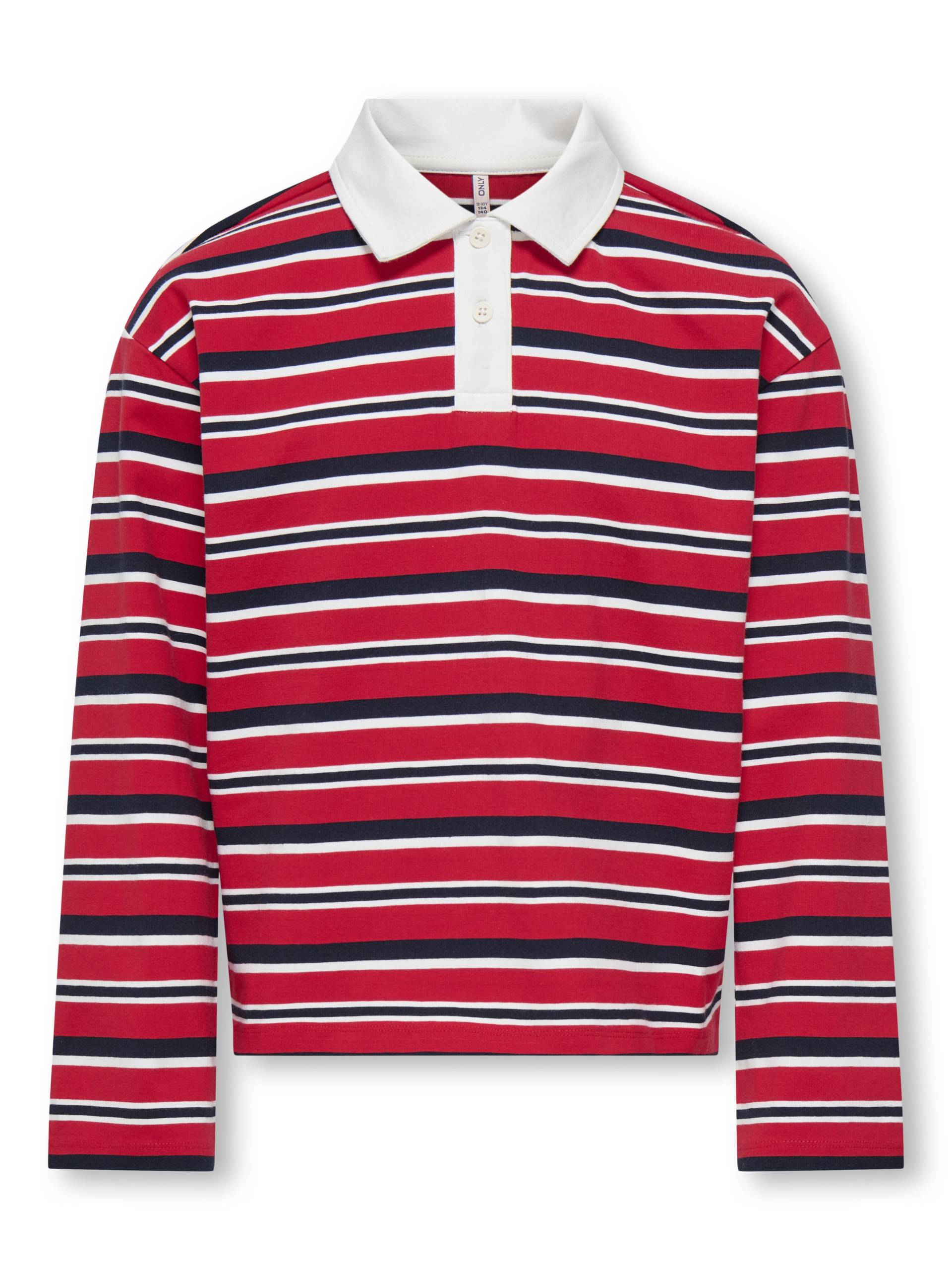 KIDS ONLY - KOGRUBY LIFE L/S BOXY POLO SHIRT JRS von KIDS ONLY