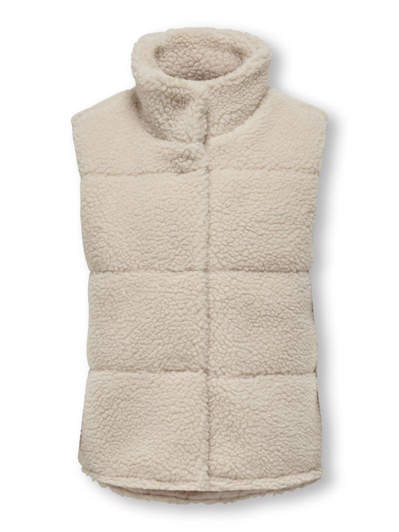 KIDS ONLY - KOGSANDRA TEDDY WAISTCOAT OTW pumice stone - Gr. - 152 von KIDS ONLY