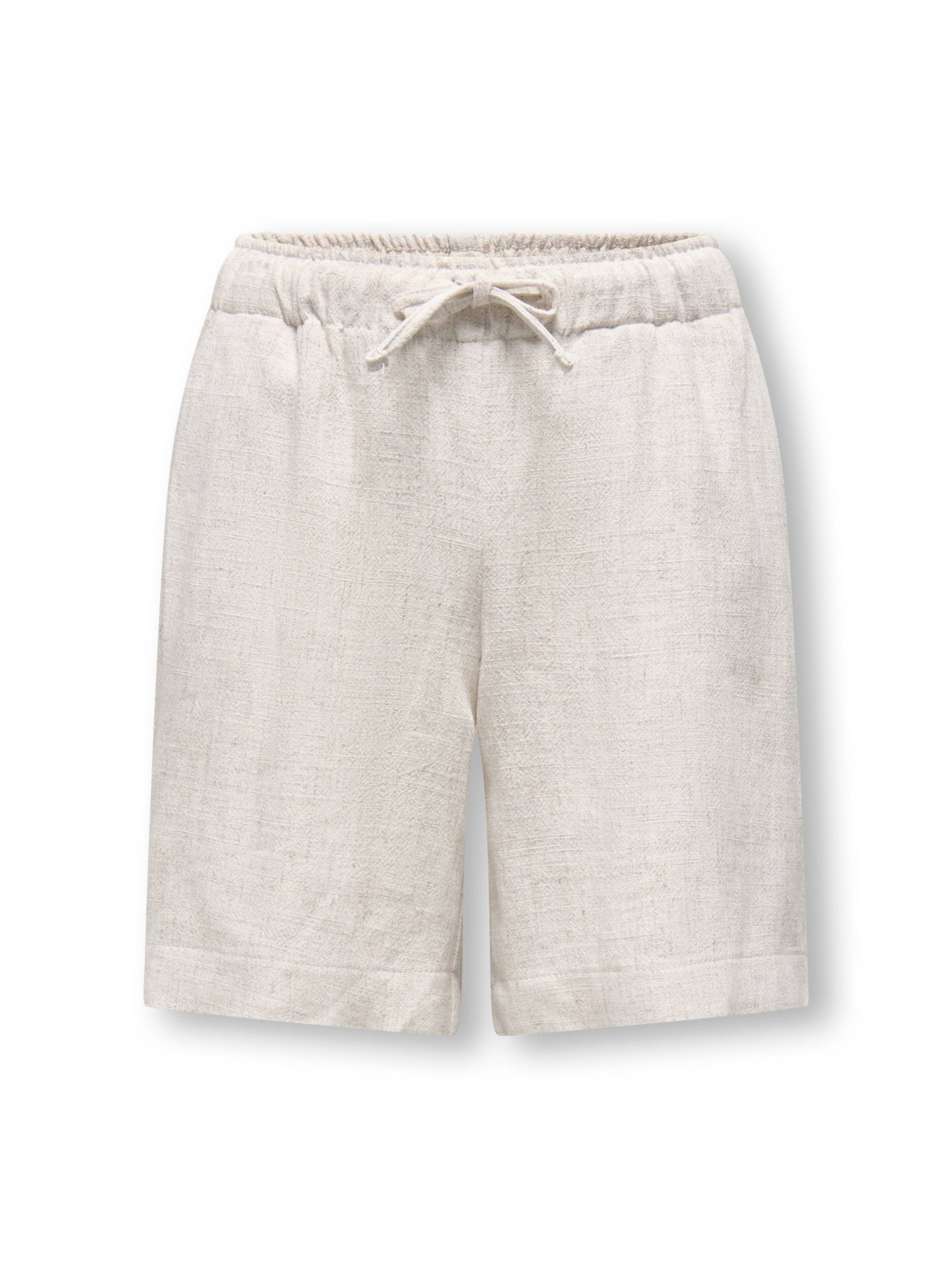 KIDS ONLY - KOGSIESTA PULLUP LINENBL SHORTS PNT NOOS moonbeam - Gr. - 140 von KIDS ONLY