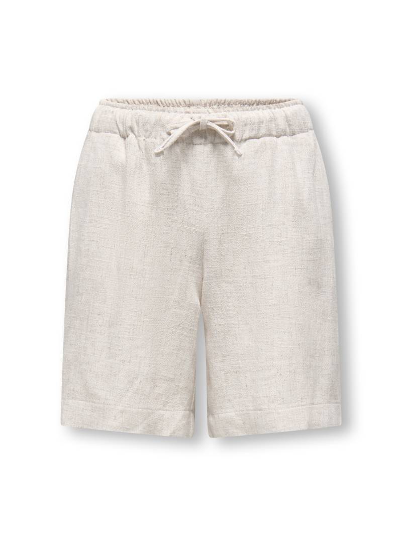 KIDS ONLY - KOGSIESTA PULLUP LINENBL SHORTS PNT NOOS moonbeam - Gr. - 140 von KIDS ONLY