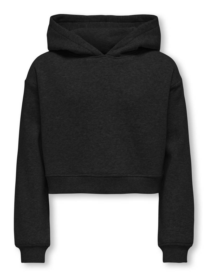 KIDS ONLY - KOGSWEAT L/S HOODIE SHORT SWT NOOS black von KIDS ONLY