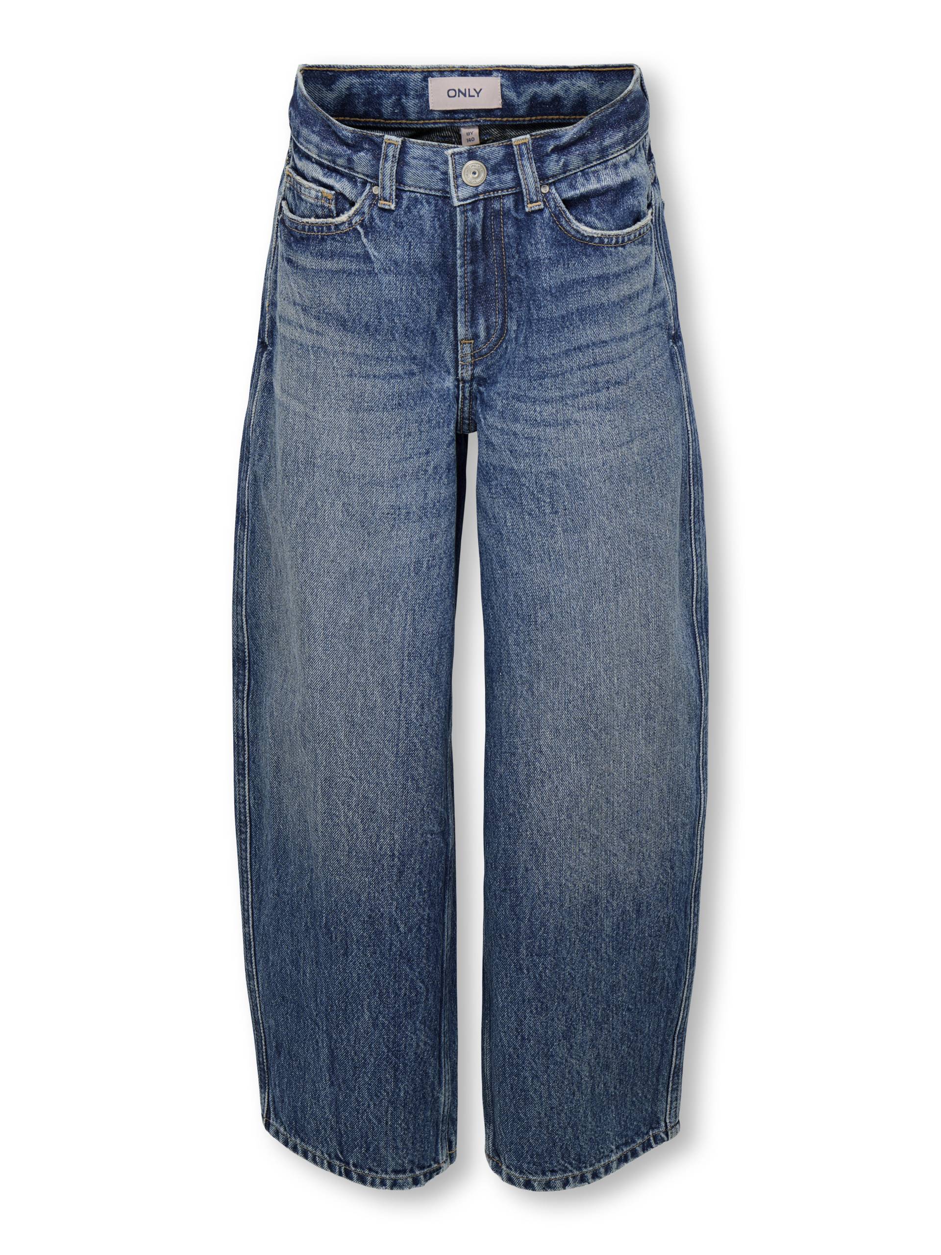 KIDS ONLY - KOGTAYLOR HW ANKLE BARREL DB DNM TAI dark blue denim - Gr. - 158 von KIDS ONLY