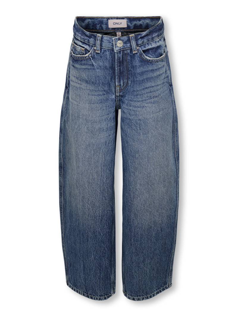 KIDS ONLY - KOGTAYLOR HW ANKLE BARREL DB DNM TAI dark blue denim - Gr. - 158 von KIDS ONLY