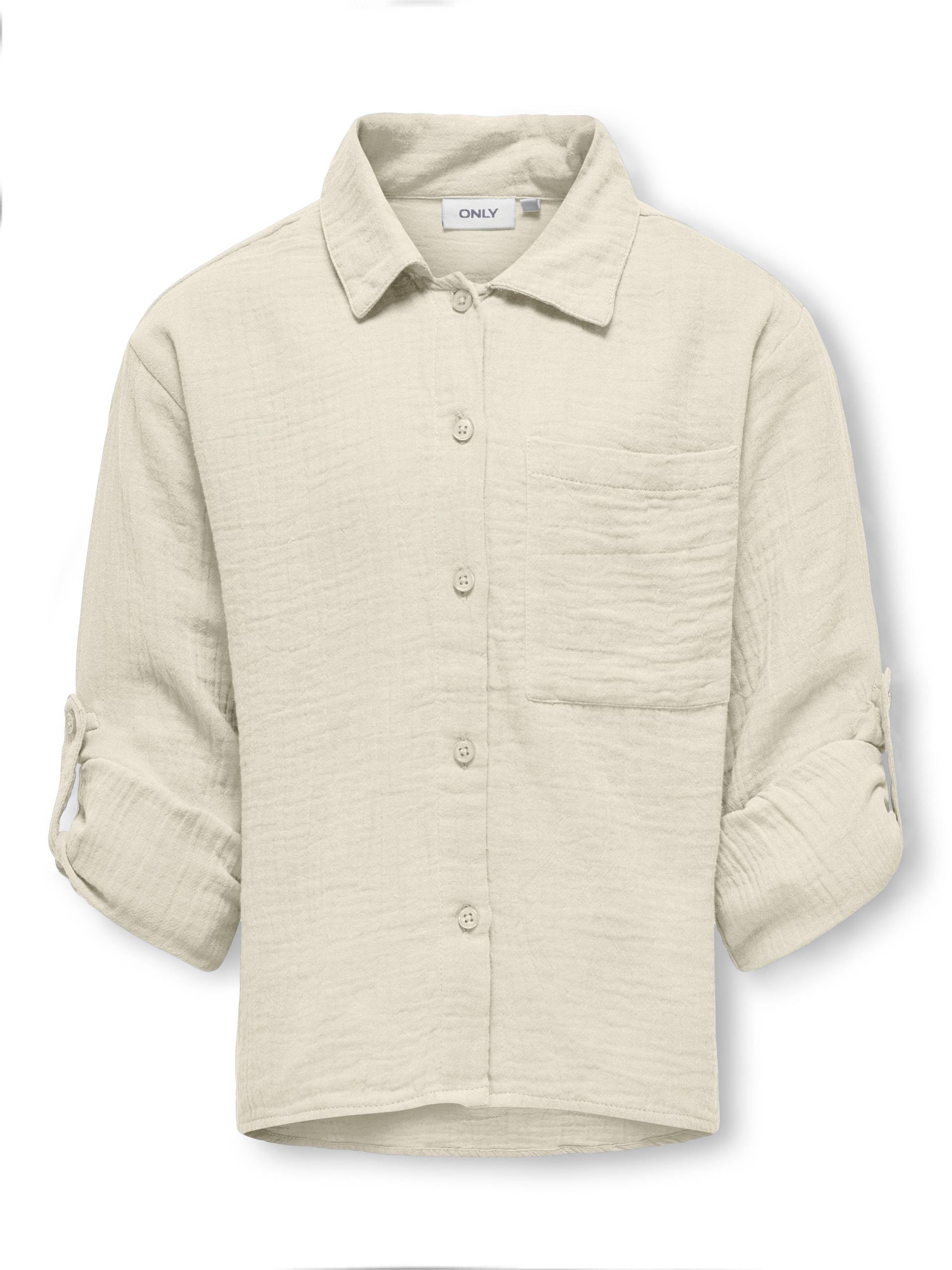 KIDS ONLY - KOGTHYRA LIFE L/S SHIRT WVN birch - Gr. - 146 von KIDS ONLY