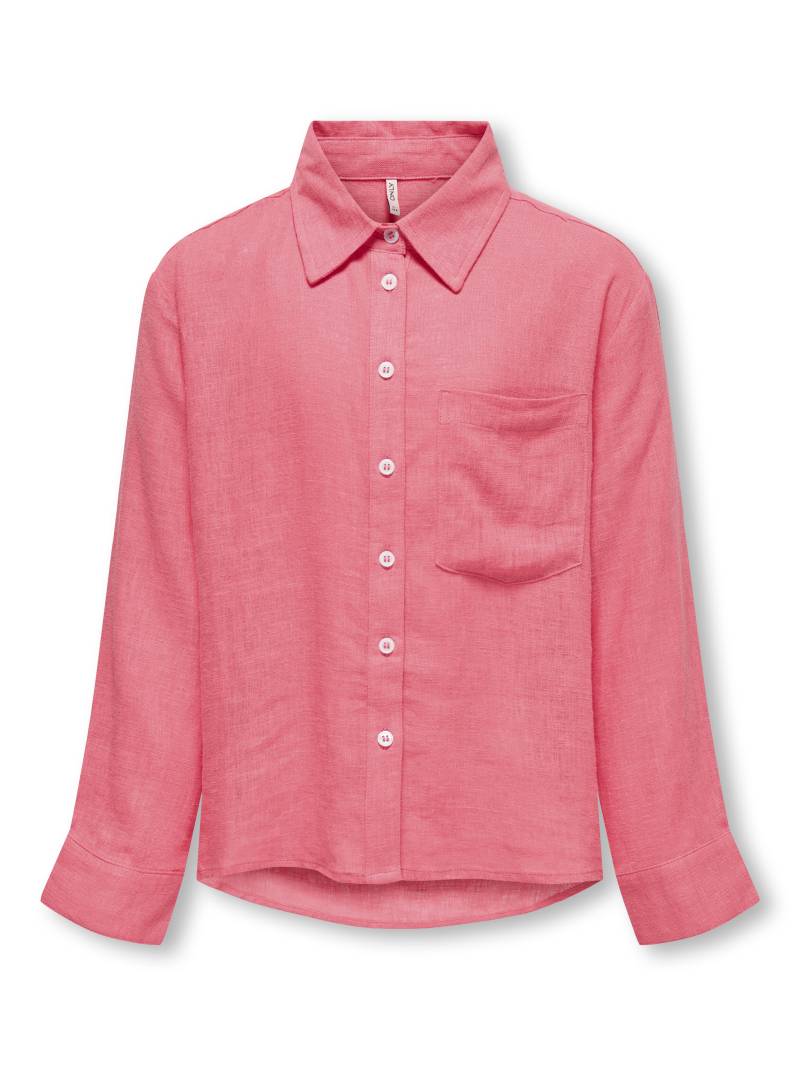 KIDS ONLY - KOGTOKYO L/S LINEN BLEND SHIRT PNT coral paradise - Gr. - 152 von KIDS ONLY