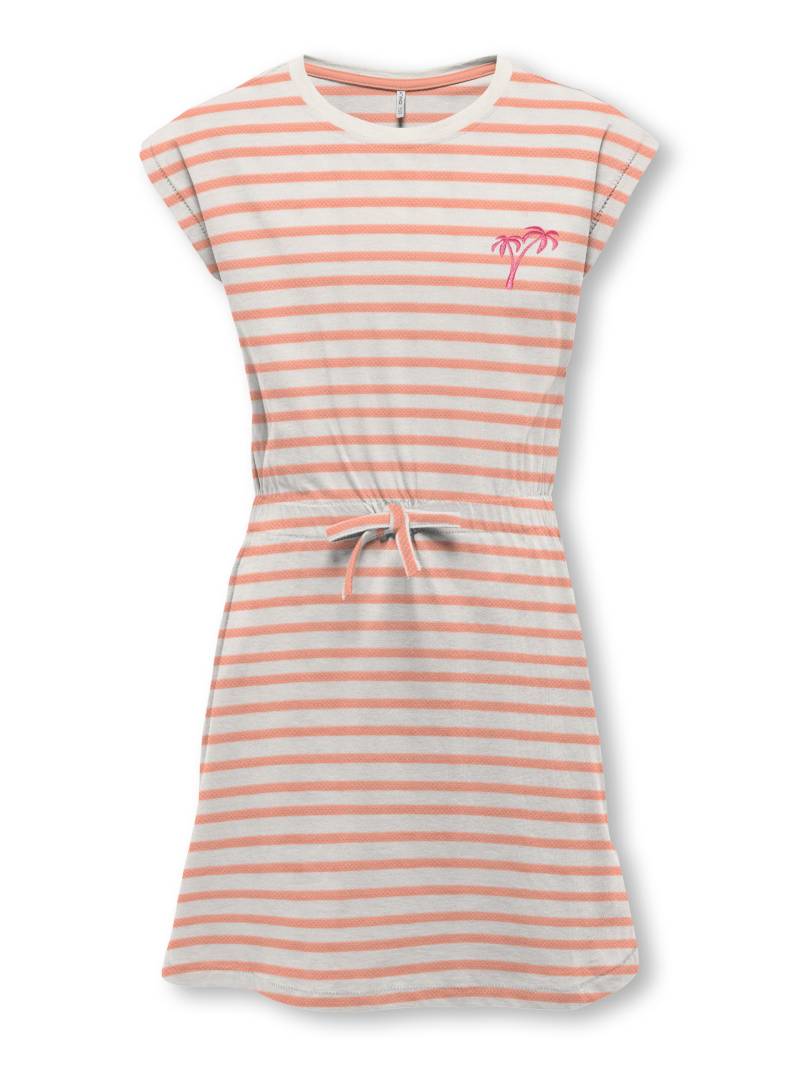 KIDS ONLY - KOGTRINE Y/D STRUCTURE S/S DRESS JRS cloud dancer von KIDS ONLY