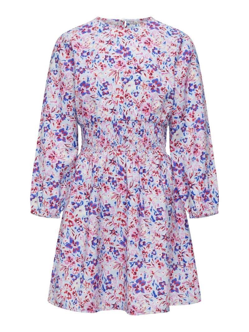 KIDS ONLY - KOGVENEDA L/S O-NECK SHORT DRESS PTM clear sky - Gr. - 164 von KIDS ONLY
