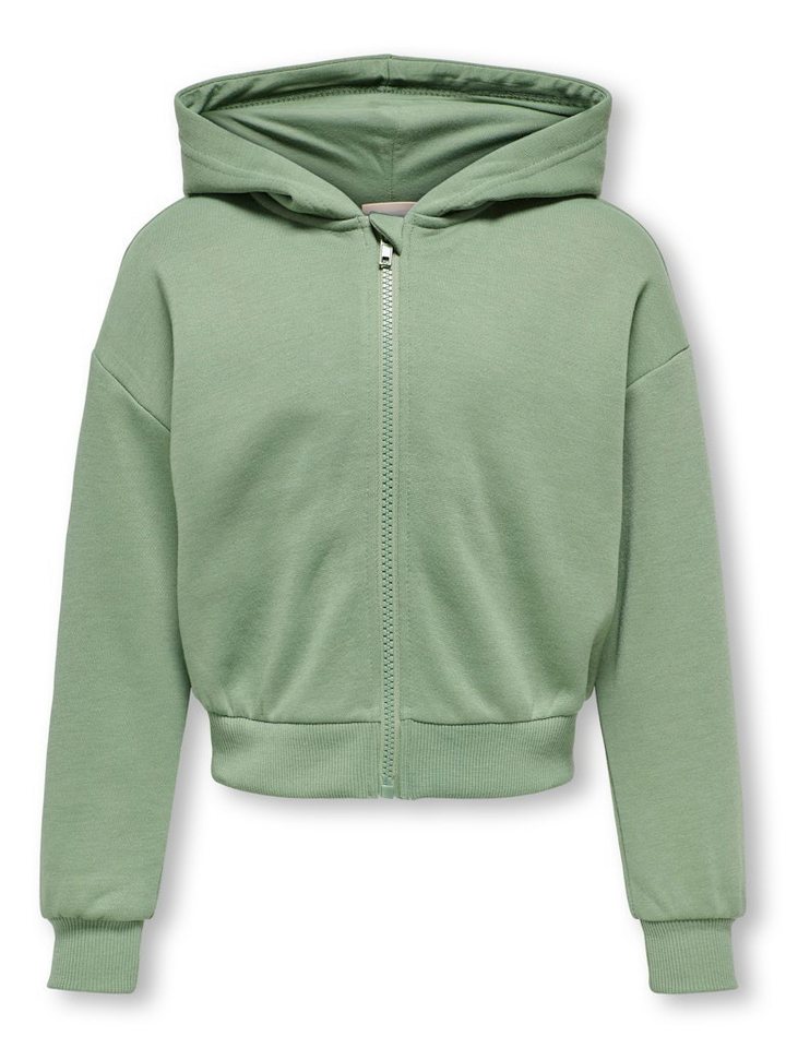 KIDS ONLY Kapuzensweatjacke KOGFAVE L/S ZIP HOOD SWT (1-tlg) kurz von KIDS ONLY