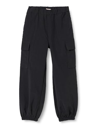 KIDS ONLY Mädchen Kogecho Parachute Pant PNT Noos Cargohose, Schwarz, 158 EU von KIDS ONLY