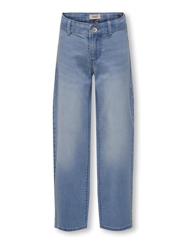 Xamic Mädchen Kogsylvie Clean Wide Leg Lb DNM PIM Noos Jeanshose, Light Blue Denim, 152 EU von Xamic
