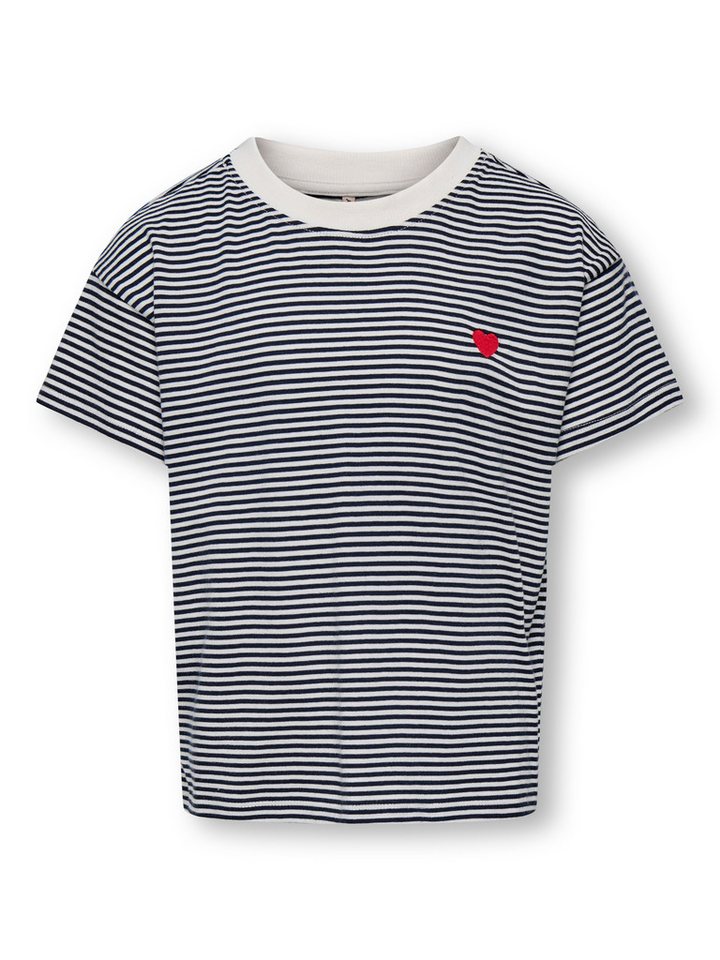 KIDS ONLY Kurzarmshirt KOGPISA MAIKEN LIFE CROP SS ONL JRS NOOS von KIDS ONLY