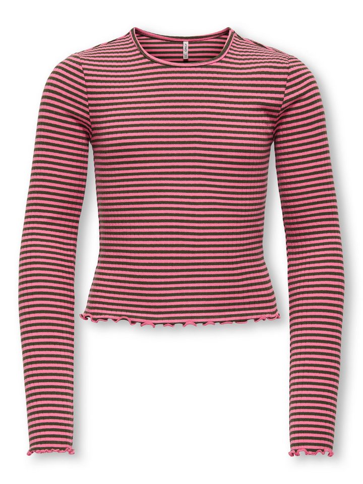 KIDS ONLY Langarmshirt KOGDIXI LIFE L/S O-NECK STRIPE TOP JRS von KIDS ONLY