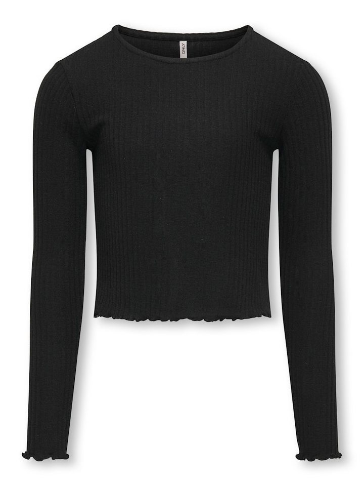KIDS ONLY Langarmshirt KOGNELLA L/S O-NECK (1-tlg) gerippt von KIDS ONLY