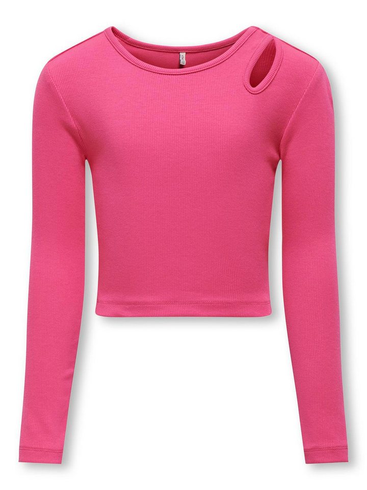 KIDS ONLY Langarmshirt Kognessa Life L/S Cut Out Top Box Jrs von KIDS ONLY