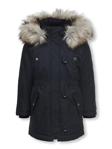 ONLY Mädchen Only Girl Lang 158night Sky Parka, Night Sky, 158 EU von ONLY