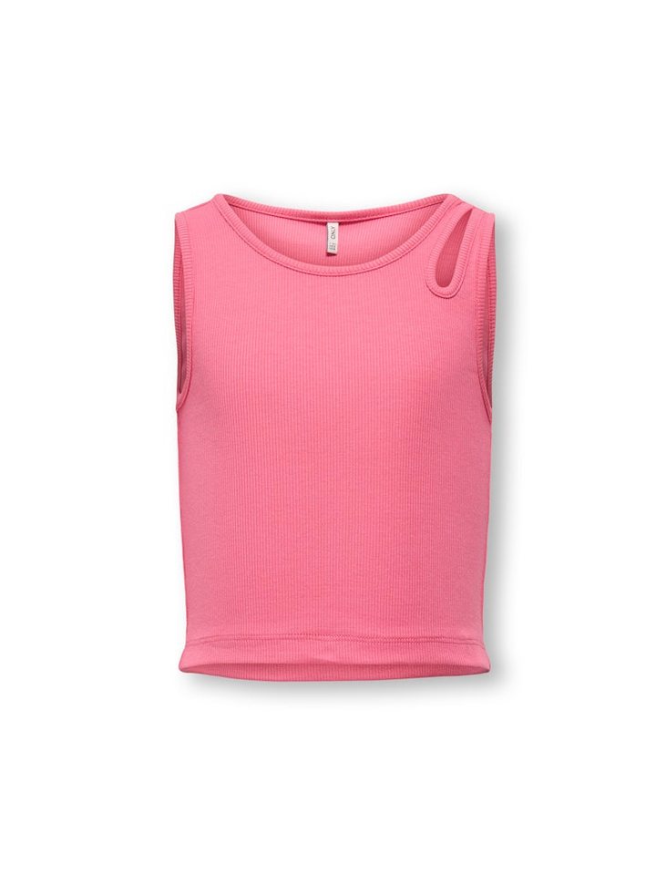 KIDS ONLY Ripptanktop KOGNESSA LIFE S/L CUT OUT TOP BOX JRS (1-tlg) körpernah von KIDS ONLY