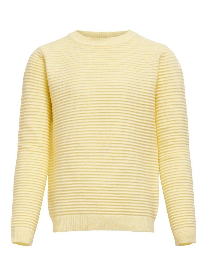 KIDS ONLY Rundhalspullover Kids Only Mädchen Strickpullover mit langen Ärmeln von KIDS ONLY