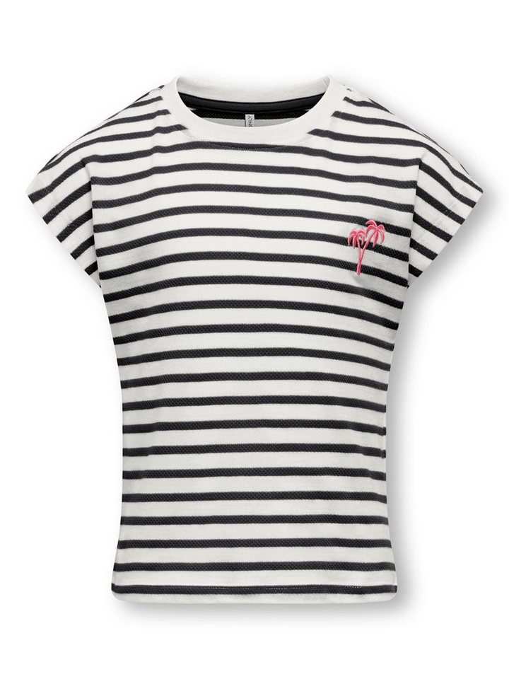 KIDS ONLY Rundhalsshirt KOGTRINE BATSLEEVE STRUCTURE TOP JRS von KIDS ONLY