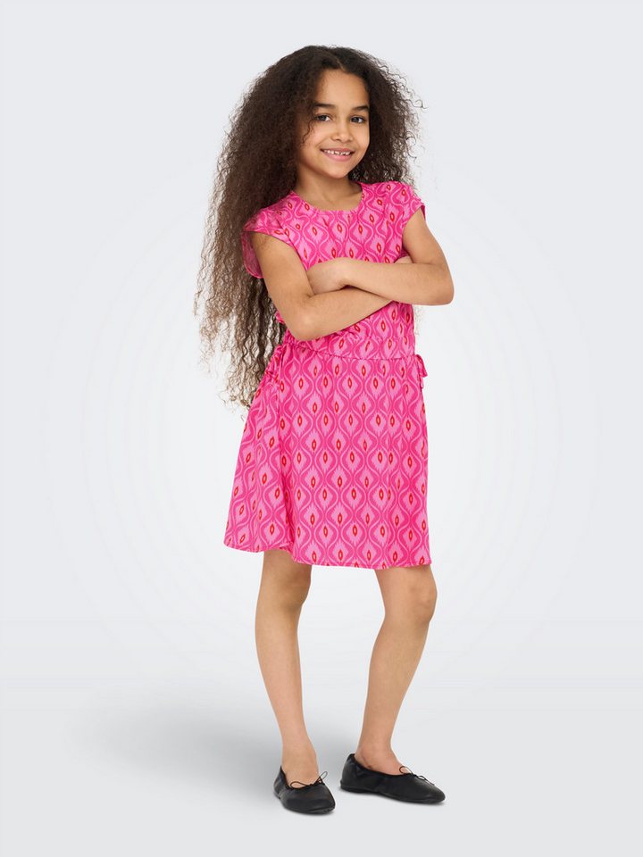 KIDS ONLY Sommerkleid KOGZALINA LIFE CAPSLEEVE DRESS PTM von KIDS ONLY