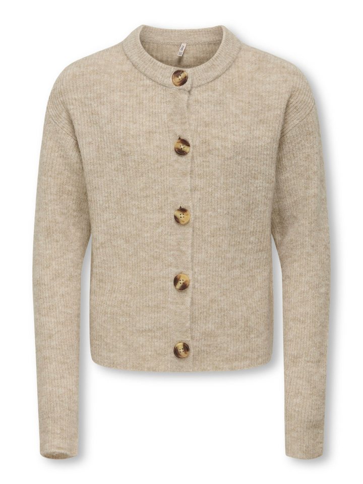 KIDS ONLY Strickjacke KOGCAMILLA O-NECK L/S CARDIGAN KNT von KIDS ONLY