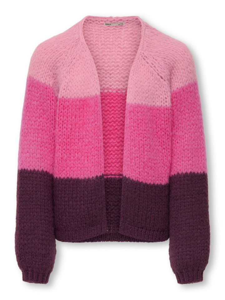 KIDS ONLY Strickjacke KOGNORDIC LIFE LS OVS STRIPE CARDI KNT von KIDS ONLY