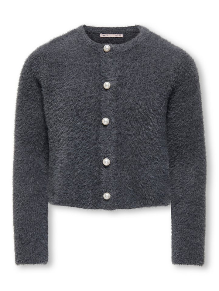 KIDS ONLY Strickjacke KOGPIUMO PETRA PEARL O-NECK CAR CP KNT von KIDS ONLY