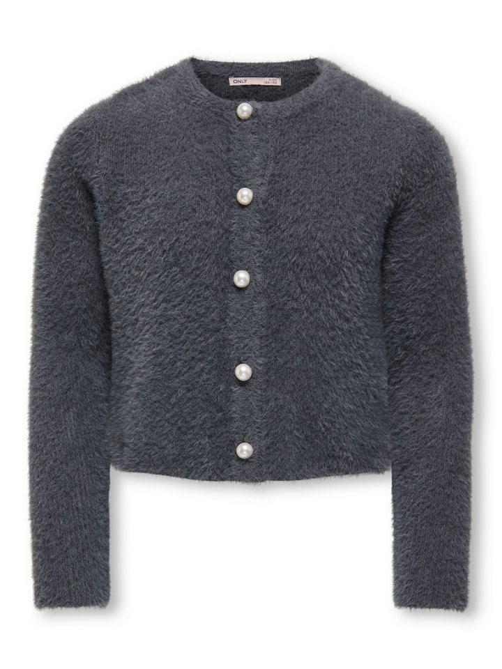 KIDS ONLY Strickjacke KOGPIUMO PETRA PEARL O-NECK CAR KNT von KIDS ONLY