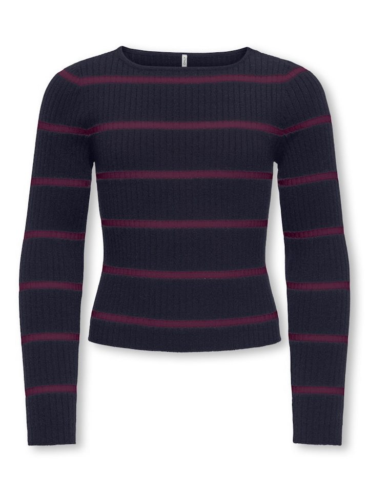 KIDS ONLY Strickpullover KOGIBI LS RIB BOATNECK CP KNT (1-tlg) von KIDS ONLY
