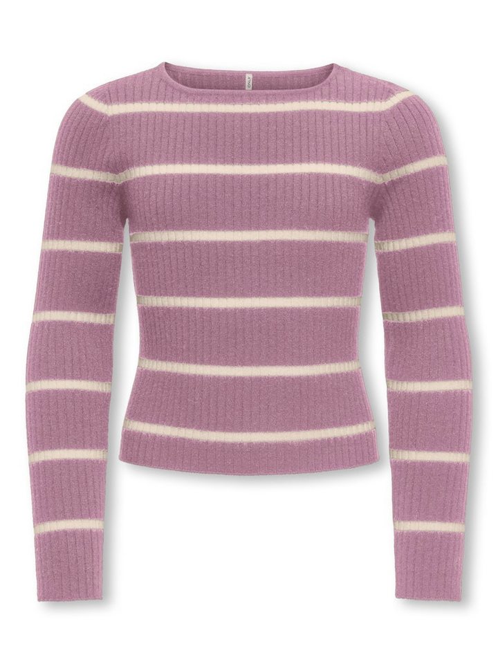 KIDS ONLY Strickpullover KOGIBI LS RIB BOATNECK CP KNT (1-tlg) von KIDS ONLY