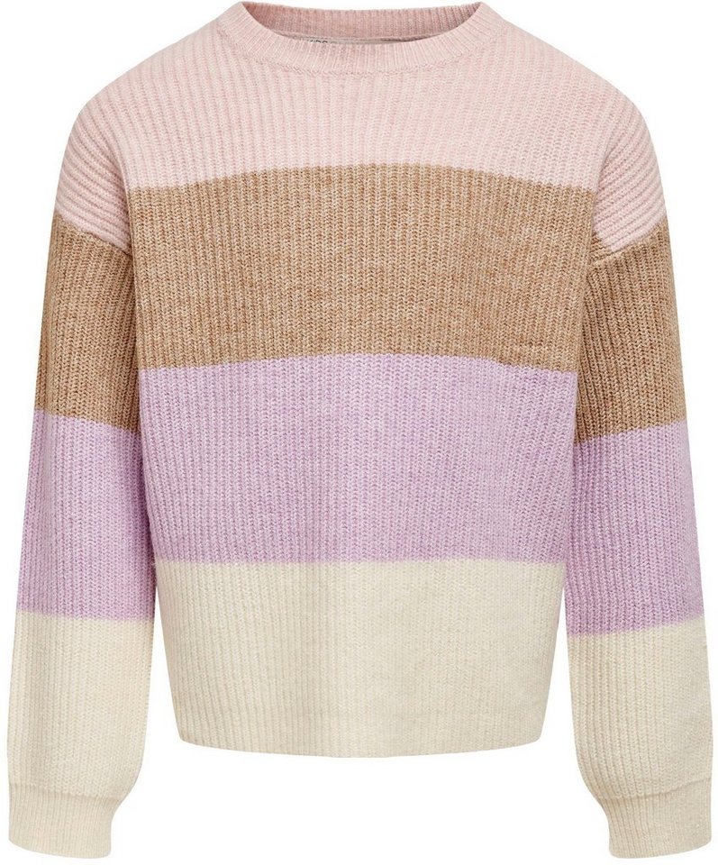 KIDS ONLY Strickpullover KOGSANDY L/S STRIPE PULLOVER von KIDS ONLY