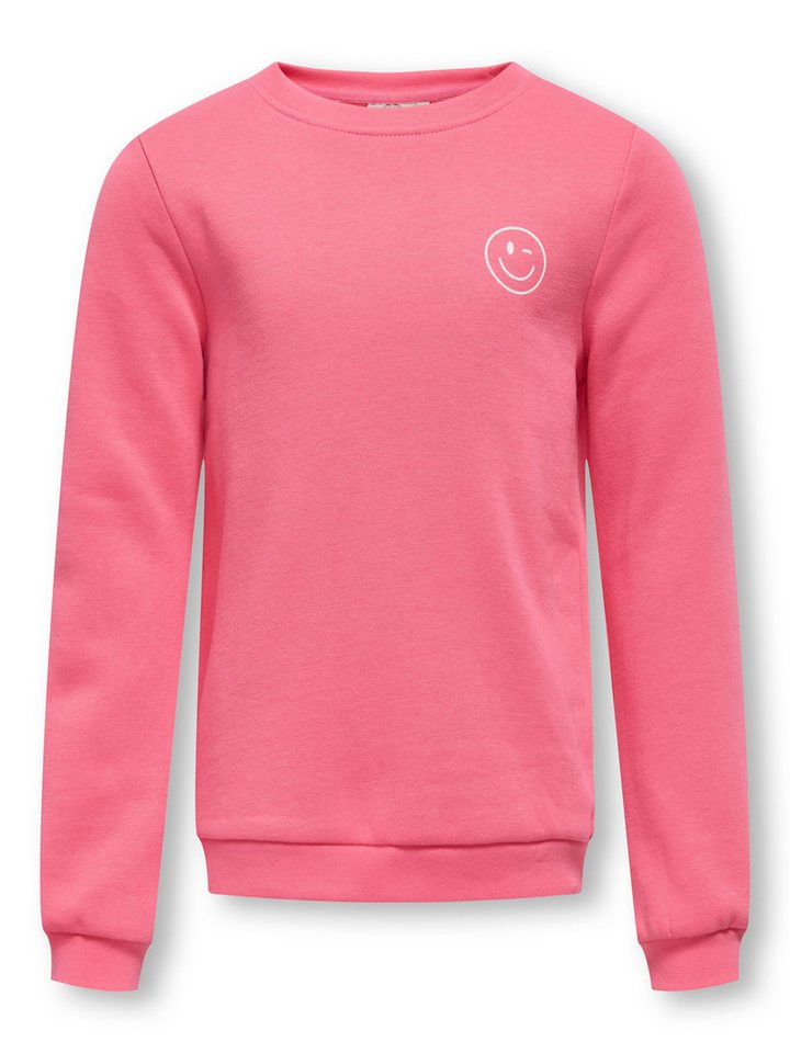 KIDS ONLY Sweatshirt KOGLINDSAY LIFE L/S PRINTED CREW UB SWT von KIDS ONLY