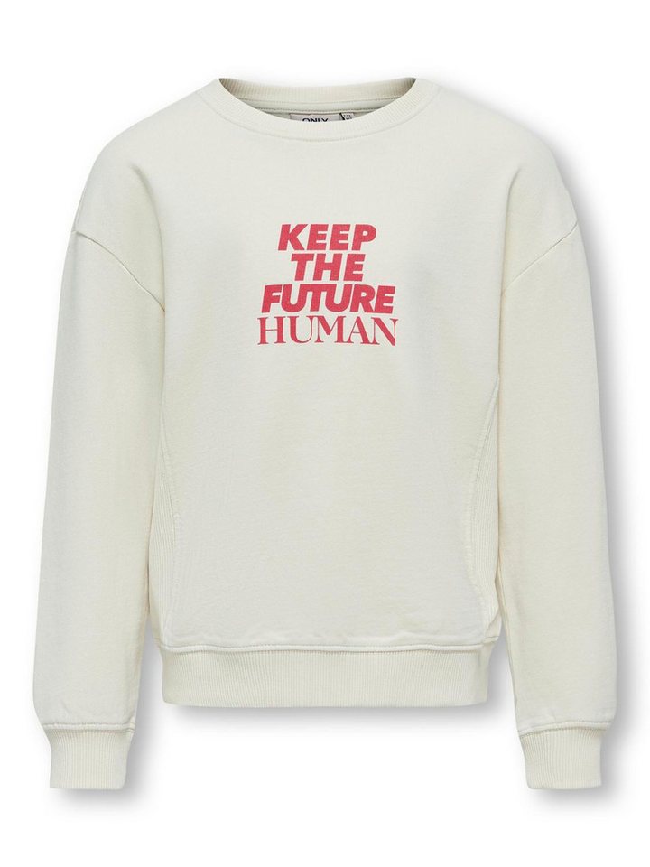 KIDS ONLY Sweatshirt KOGNELLY L/S O-NECK PRINT BOX SWT von KIDS ONLY