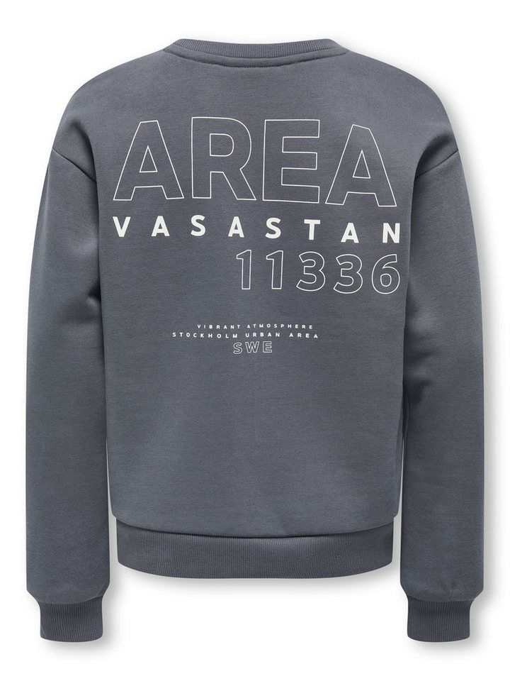 KIDS ONLY Sweatshirt KOGZENJA BOXY L/S PRINTED SWT von KIDS ONLY