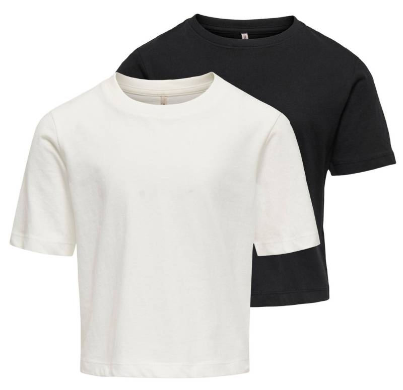 KIDS ONLY T-Shirt (2-tlg) KOGREX S/S TOP JRS 2-PACK von KIDS ONLY