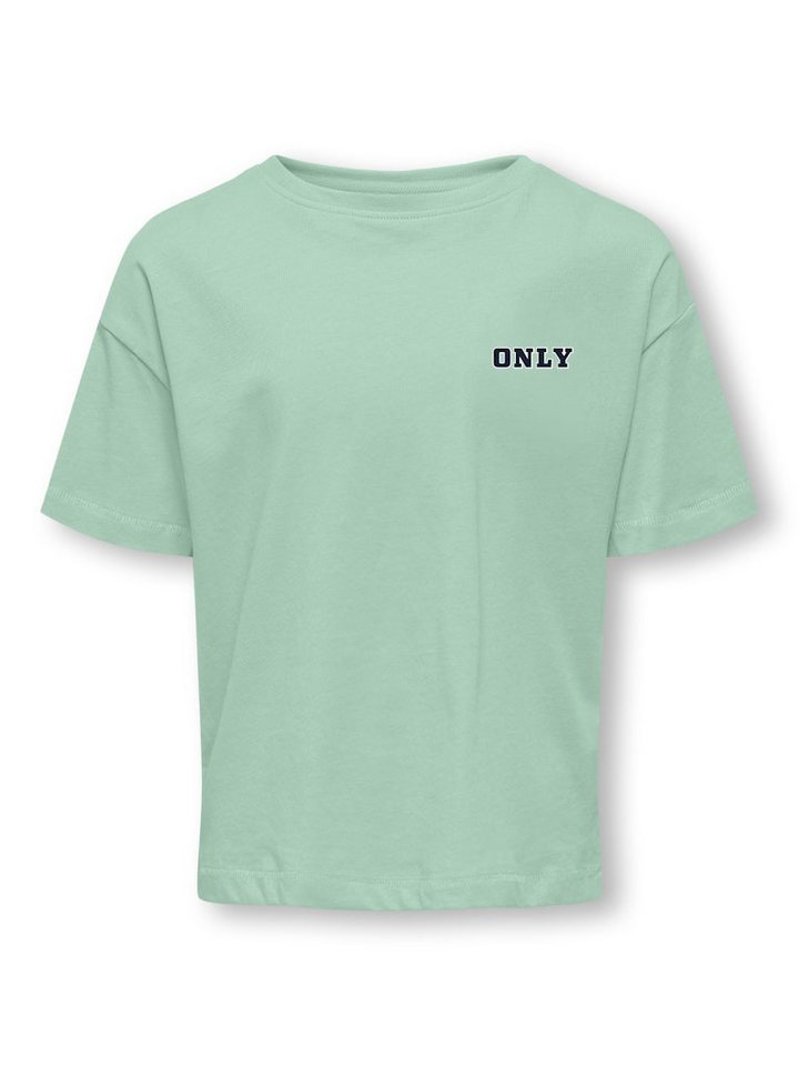 KIDS ONLY T-Shirt KOGBOBBA LIFE SS PRINT TOP JRS (1-tlg) Rückenprint Stickerei von KIDS ONLY