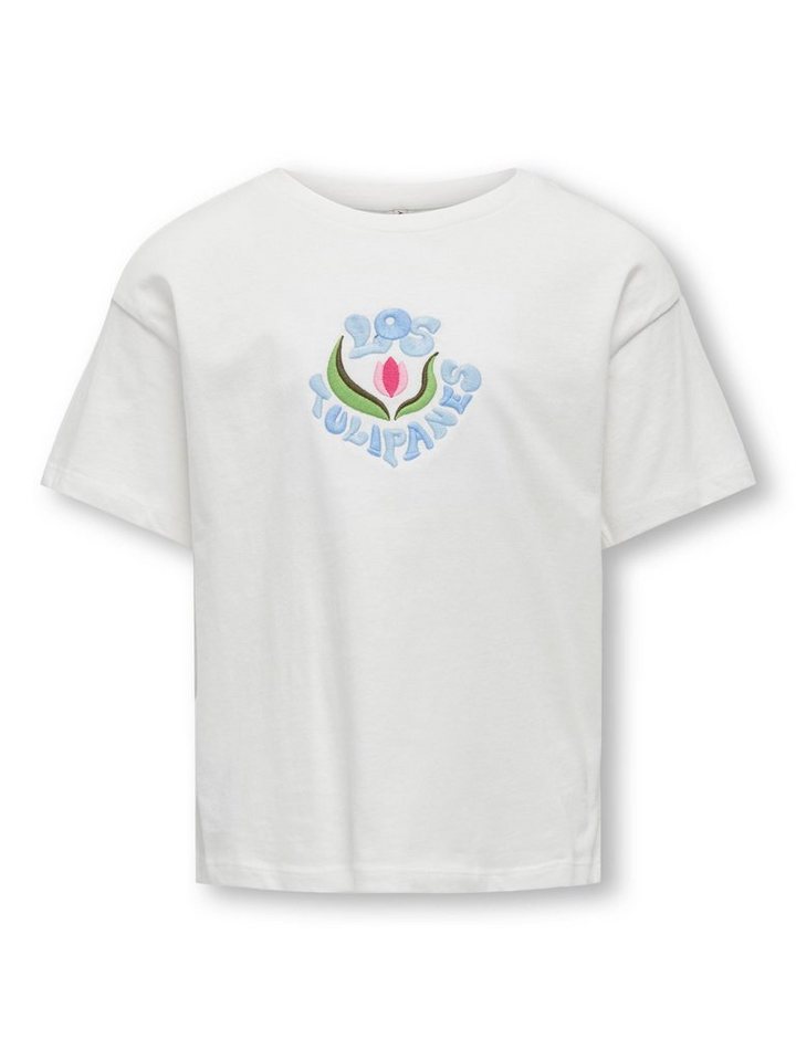 KIDS ONLY T-Shirt KOGFLOWER MAIKEN CROP S/S BOX JRS von KIDS ONLY